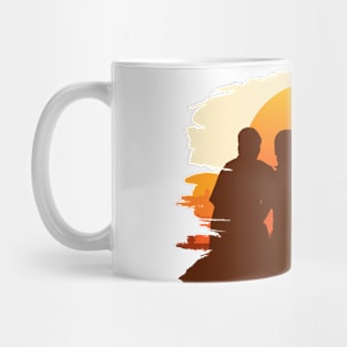 couple t-shirt Mug